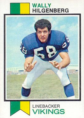 1973 Topps Wally Hilgenberg #147 Football Card