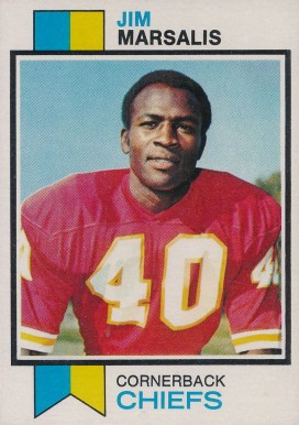 1973 Topps Jim Marsalis #141 Football Card