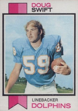 1973 Topps Doug Swift #124 Football Card