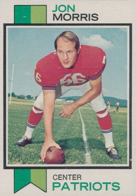 1973 Topps Jon Morris #108 Football Card