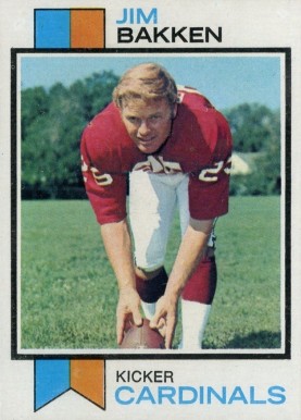 1973 Topps Jim Bakken #97 Football Card