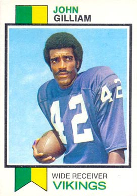 1973 Topps John Gilliam #85 Football Card