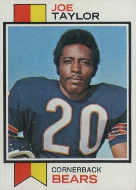 1973 Topps Joe Taylor #37 Football Card