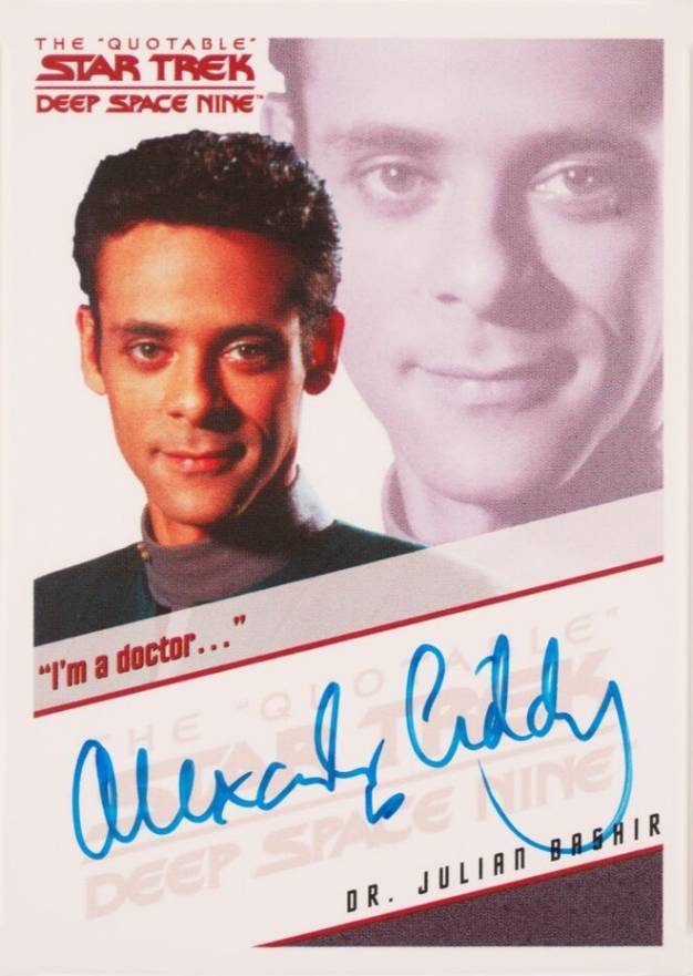 2019 Star Trek Inflexions Quotable Deep Space Nine Autograph Alexander Siddig # Non-Sports Card