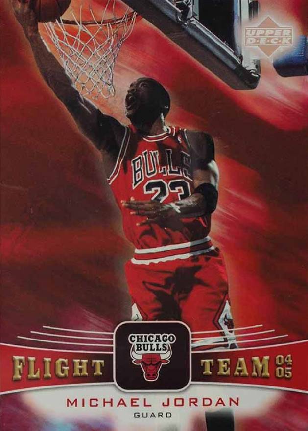 2004 Upper Deck Flight Team Michael Jordan #FT33 Basketball Card