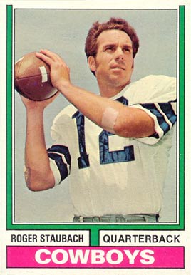 1974 Topps Roger Staubach #500 Football Card