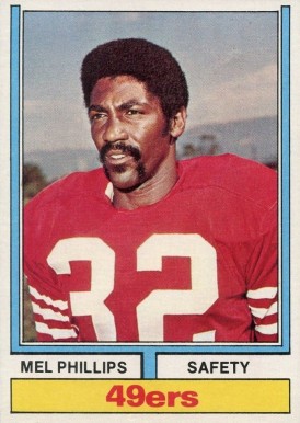 1974 Topps Mel Phillips #294 Football Card