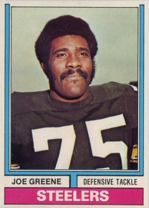 1974 Topps Joe Greene #40 Football Card