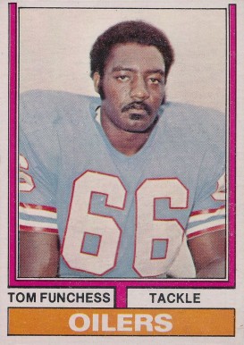 1974 Topps Tom Funchess #527 Football Card