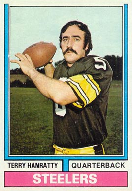 1974 Topps Terry Hanratty #382 Football Card