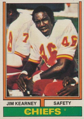 1974 Topps Jim Kearney #193 Football Card