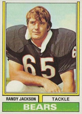 1974 Topps Randy Jackson #44 Football Card