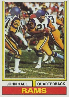 1974 Topps John Hadl #50 Football Card