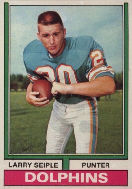 1974 Topps Larry Seiple #66 Football Card