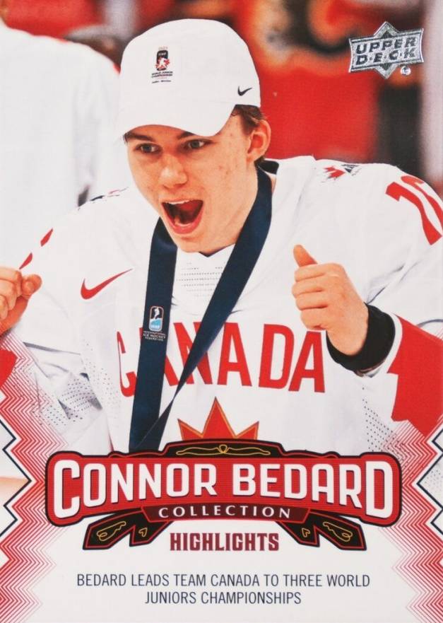 2023 Upper Deck Connor Bedard Collection Connor Bedard #5 Hockey Card