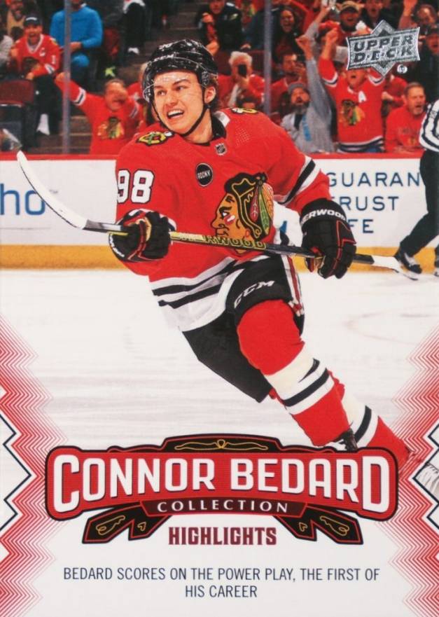 2023 Upper Deck Connor Bedard Collection Connor Bedard #15 Hockey Card