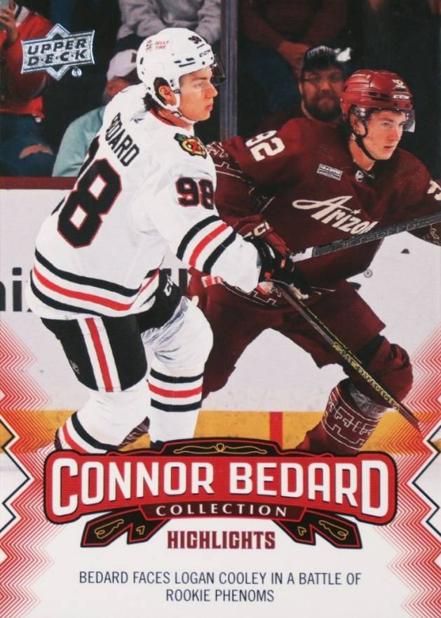 2023 Upper Deck Connor Bedard Collection Connor Bedard #17 Hockey Card