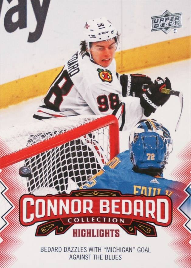 2023 Upper Deck Connor Bedard Collection Connor Bedard #25 Hockey Card