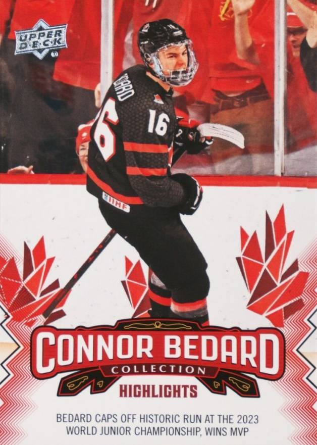 2023 Upper Deck Connor Bedard Collection Connor Bedard #3 Hockey Card