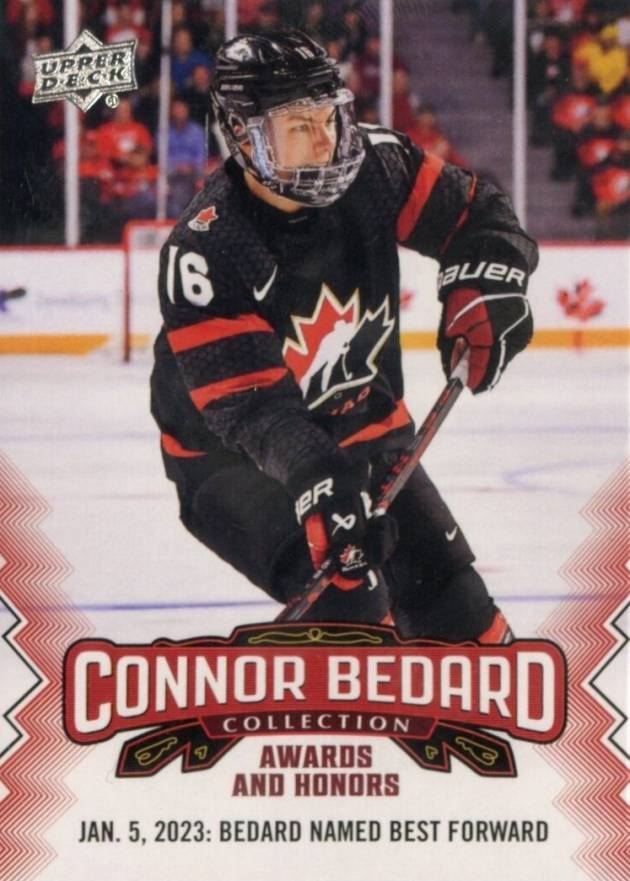 2023 Upper Deck Connor Bedard Collection Connor Bedard #28 Hockey Card