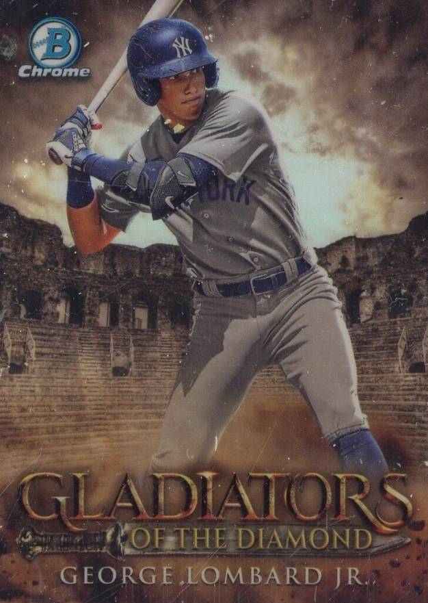 2024 Bowman Gladiators of the Diamond George Lombard Jr. #GOTD25 Baseball Card