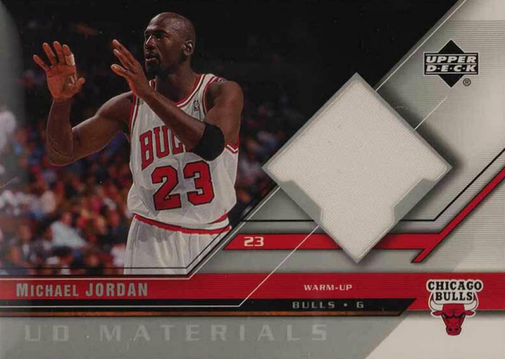 2005 Upper Deck Materials Michael Jordan #UDMMJ Basketball Card
