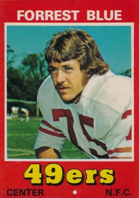 1974 Wonder Bread Forrest Blue #2 Football Card