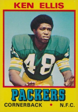 1974 Wonder Bread Ken Ellis #6 Football Card