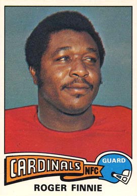 1975 Topps Roger Finnie #127 Football Card