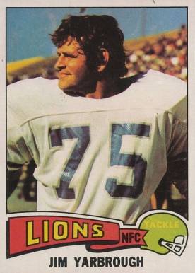 1975 Topps Jim Yarbrough #279 Football Card