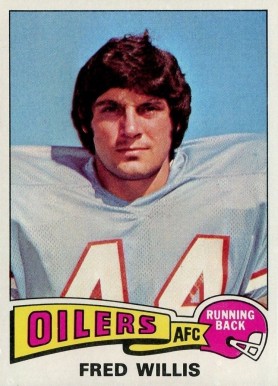 1975 Topps Fred Willis #504 Football Card