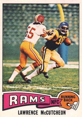 1975 Topps Lawrence McCutcheon #360 Football Card