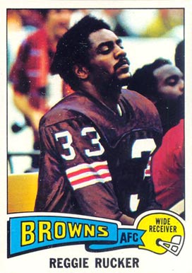 1975 Topps Reggie Rucker #288 Football Card