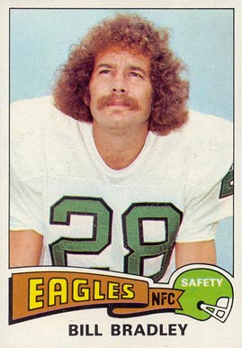 1975 Topps Bill Bradley #276 Football Card