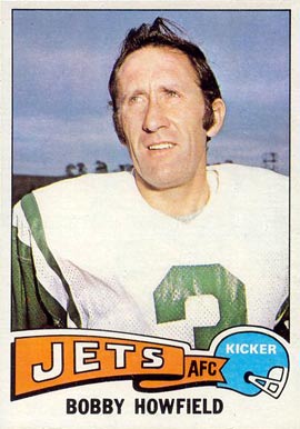 1975 Topps Bobby Howfield #232 Football Card