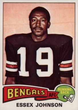 1975 Topps Essex Johnson #188 Football Card