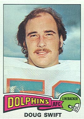 1975 Topps Doug Swift #167 Football Card