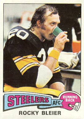 1975 Topps Rocky Bleier #39 Football Card