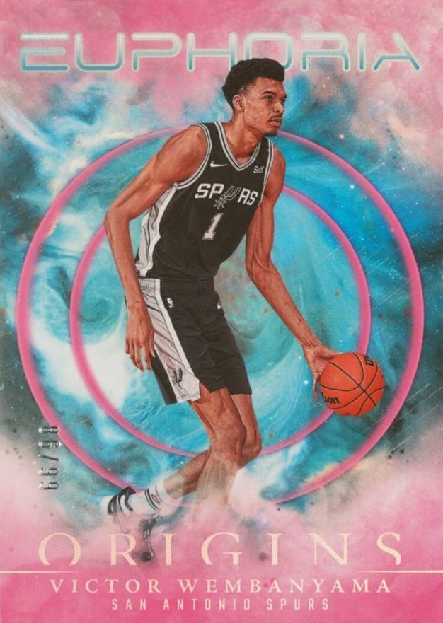 2023 Panini Origins Euphoria Victor Wembanyama #1 Basketball Card