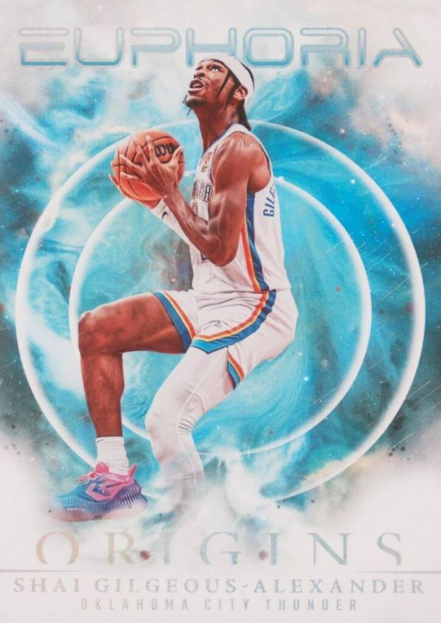 2023 Panini Origins Euphoria Shai Gilgeous-Alexander #22 Basketball Card