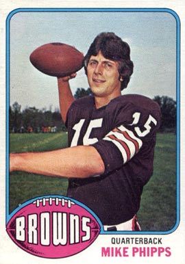 1976 Topps Mike Phipps #346 Football Card