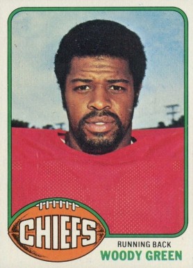 1976 Topps Woody Green #336 Football Card