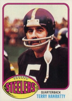 1976 Topps Terry Hanratty #442 Football Card