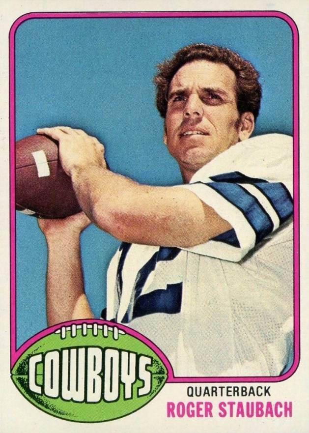 1976 Topps Roger Staubach #395 Football Card