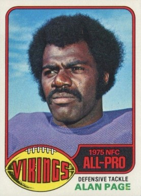 1976 Topps Alan Page #150 Football Card