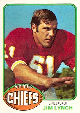 1976 Topps Jim Lynch #517 Football Card