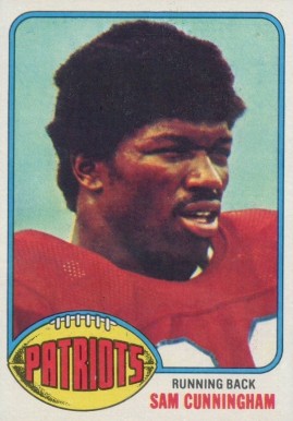 1976 Topps Sam Cunningham #434 Football Card