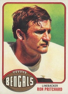 1976 Topps Ron Pritchard #411 Football Card