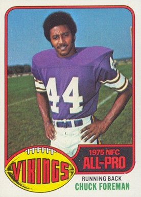 1976 Topps Chuck Foreman #400 Football Card