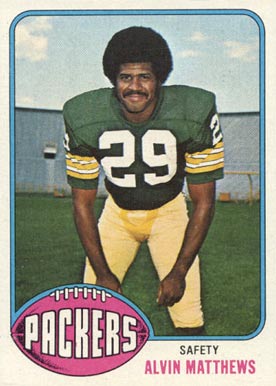 1976 Topps Al Matthews #379 Football Card